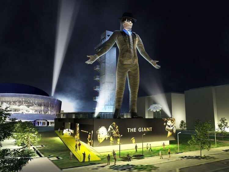 Estatua gigante que habla y se mueve estará lista para el 2017, quizá sea la que dará vida a la imagen de la bestia?