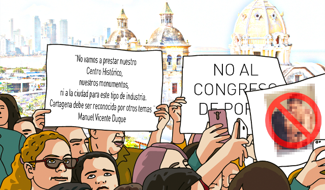 Suspenden congreso de pornografía tras protesta de cristianos