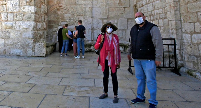 Cierran iglesia de Natividad en Belén por temor al coronavirus