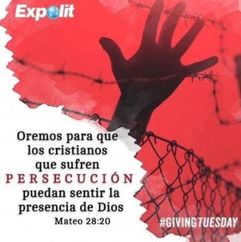 Expolit se une a #GivingTuesday para ayudar a iglesia perseguida