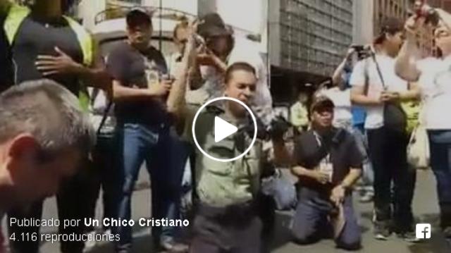 En medio de la crisis, cristianos claman a Dios en calles de Venezuela