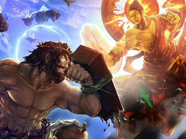 Malasia prohíbe juego de lucha que trae a Jesús, Buda y Moisés