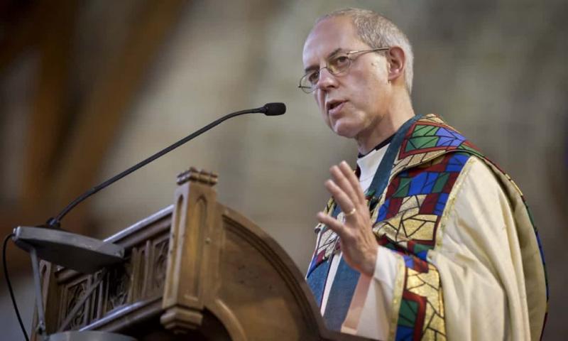 Justin Welby líder de la Iglesia Anglicana en contra de Israel