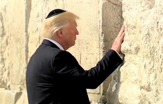 Trump contra ONU y declarará que Muro de las Lamentaciones es de Israel