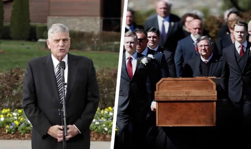 Familia atiende deseo de Billy Graham y predica el Evangelio en su funeral