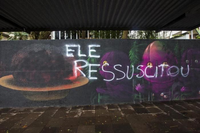 Artista que pintó a Jesús decapitado dice que imagen “simbolizaba al diablo”