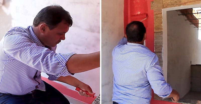 Pastor utiliza diezmo para construir casas a personas pobres