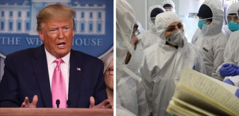 Trump promete “usar cada poder para salvar vidas ante Covid-19”