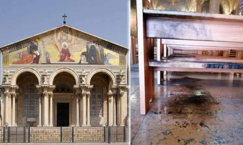 Detuvieron a un hombre que intentó incendiar una iglesia en Jerusalén