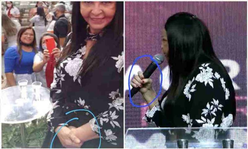 Cantante cristiana se quita collar y esmalte de uñas durante culto en la Asamblea de Dios