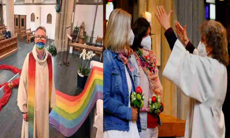 Iglesias en Alemania bendicen la unión entre parejas del mismo sexo