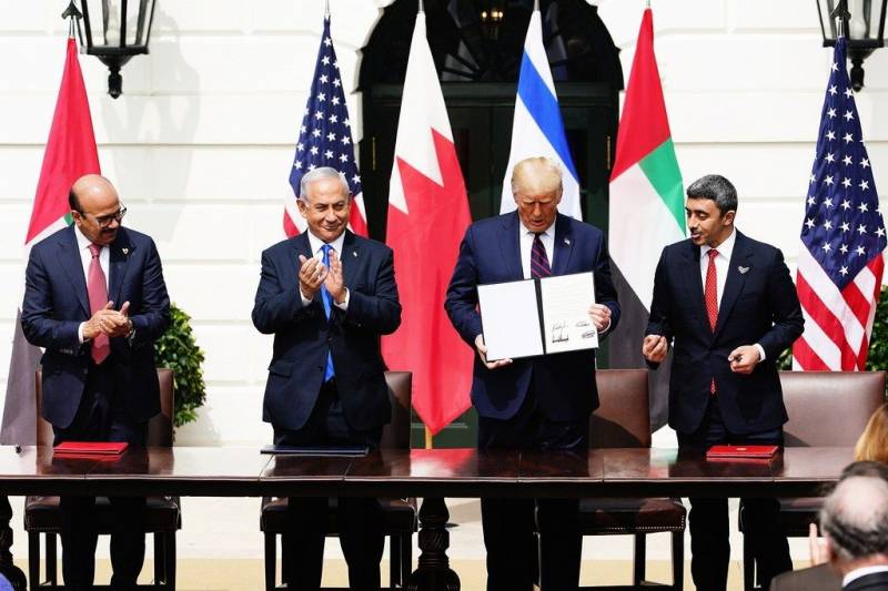 Israel, EAU, Baréin y USA firman acuerdo de paz