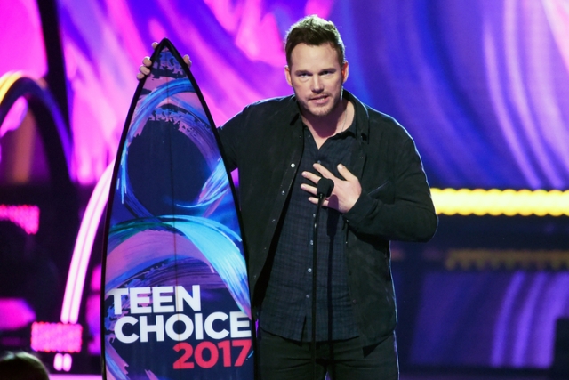 Chris Pratt glorificó a Dios en los Teen Choice Awards 2017