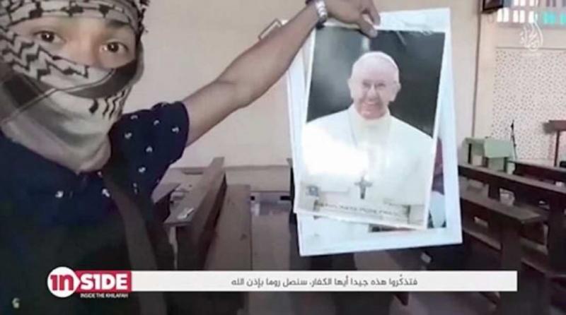 Estado islámico amenaza con matar al Papa Francisco y desatar guerra mundial