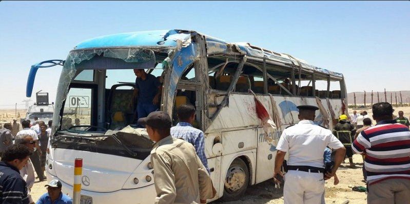7 peregrinos cristianos coptos muertos tras ataque terrorista