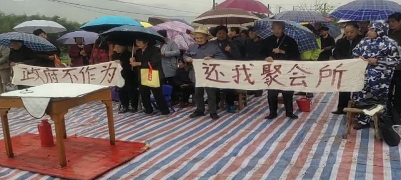 Creyentes chinos sin lugar para congregarse por persecución