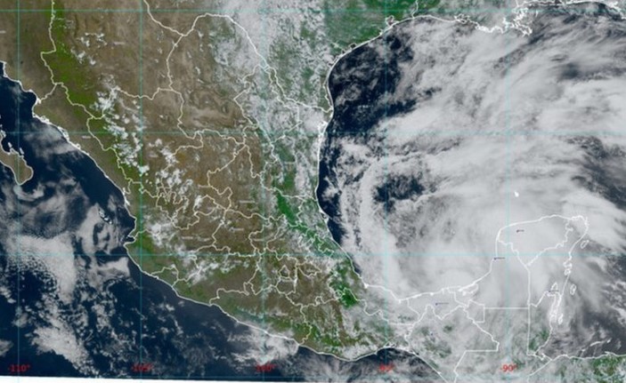 Se forma en el Golfo de México la tormenta tropical “Cristóbal”