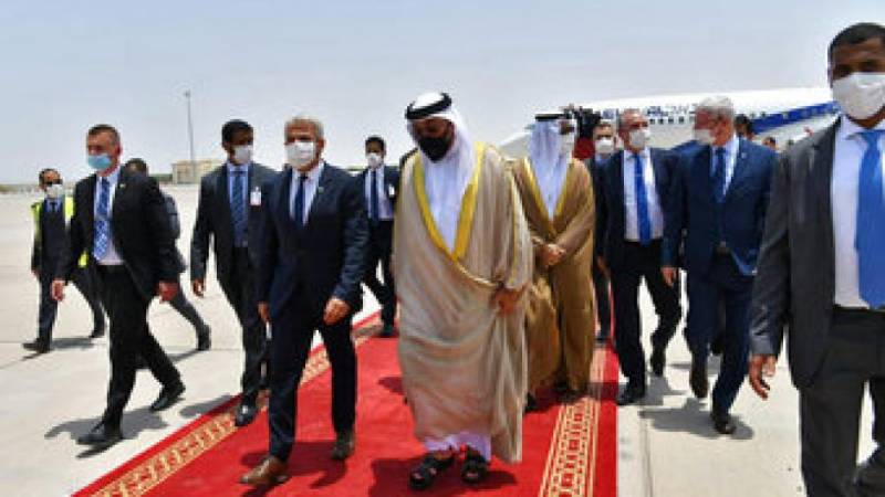 Canciller israelí inicia histórica visita a Emiratos Árabes Unidos