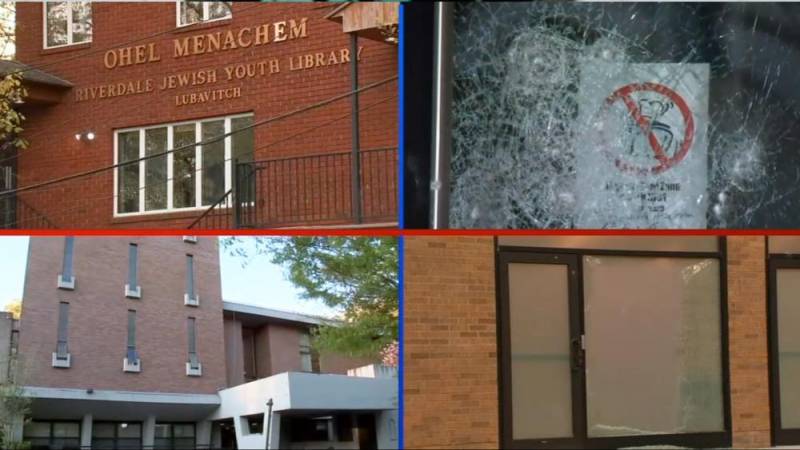 4 sinagogas judías vandalizadas en alboroto antisemita en Nueva York