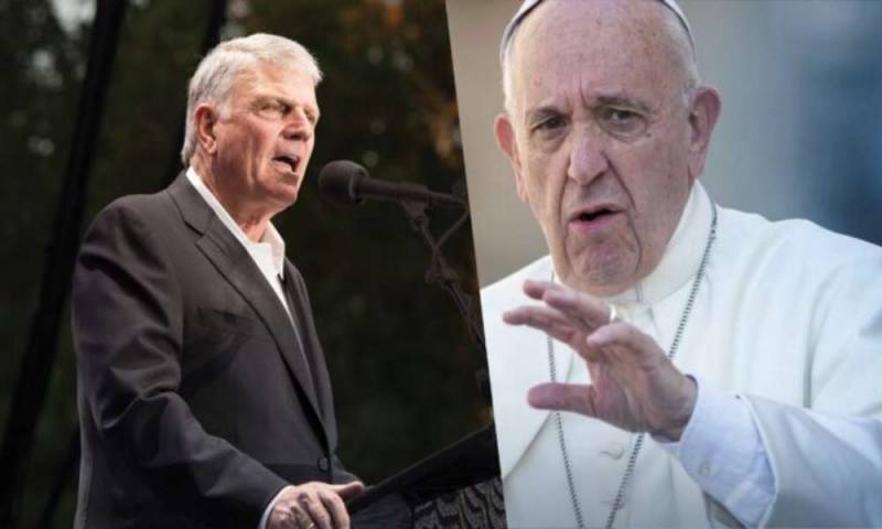 Franklin Graham: “El papa intenta normalizar la homosexualidad”